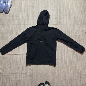 NICCE Men's Void Cagoule Reflective Jacket Size M in Black